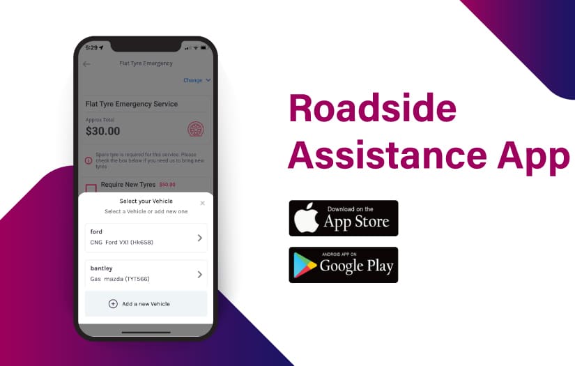 roadside assistance app