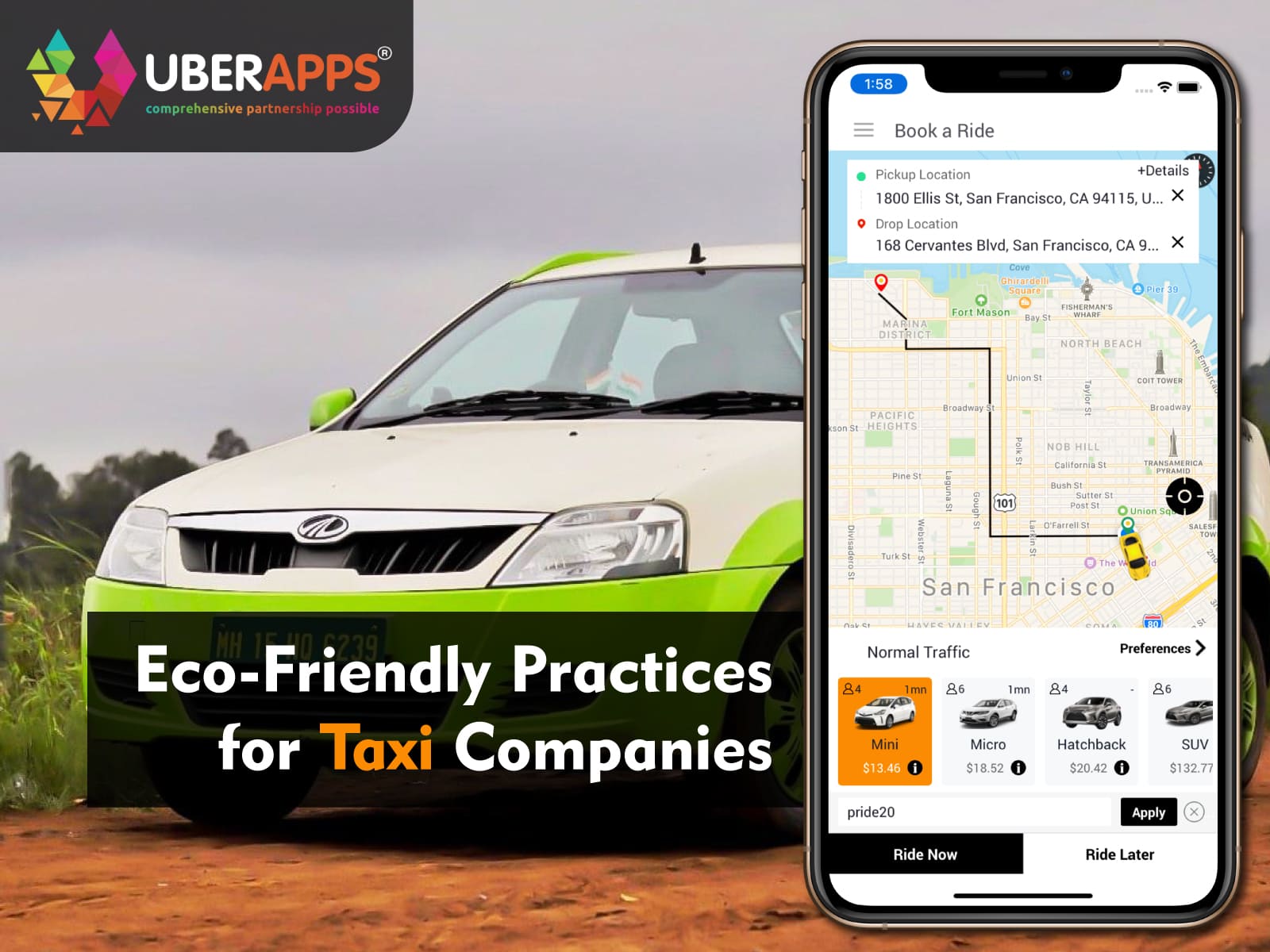 Eco-Friendly Practices for Taxi Companies