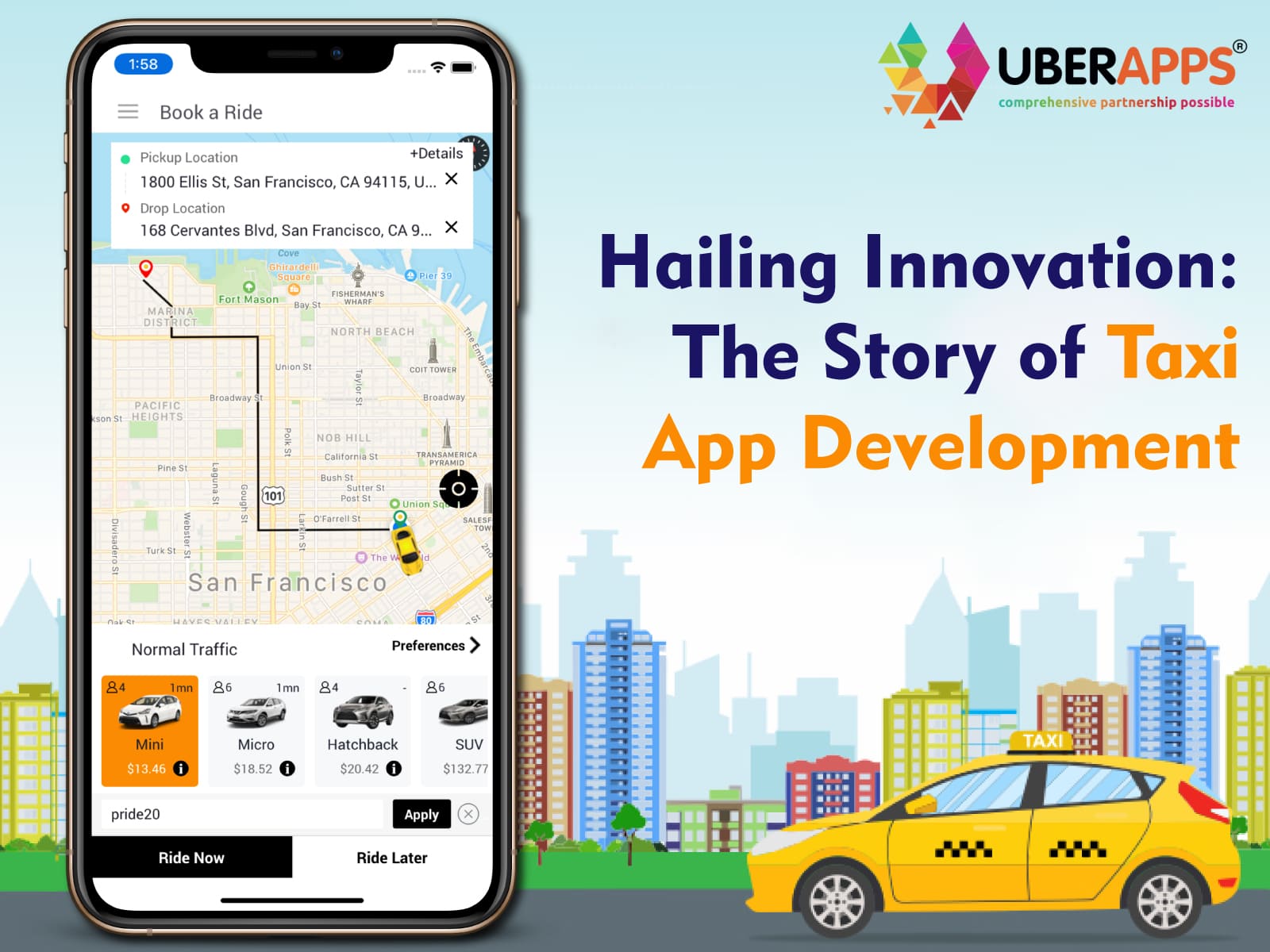 Hailing Innovation: The Story of Taxi App Development