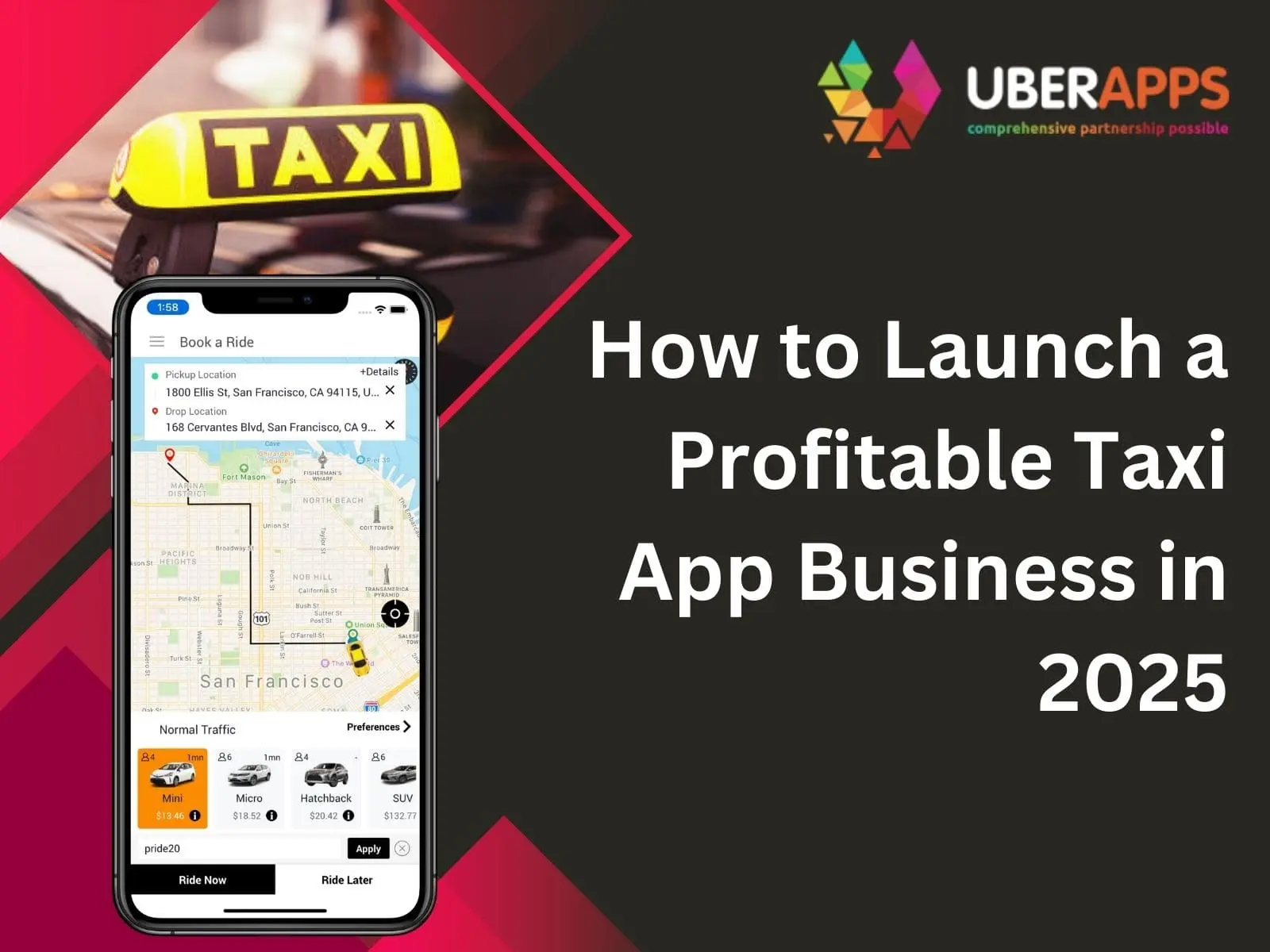 How to Launch a Profitable Taxi App Business in 2025