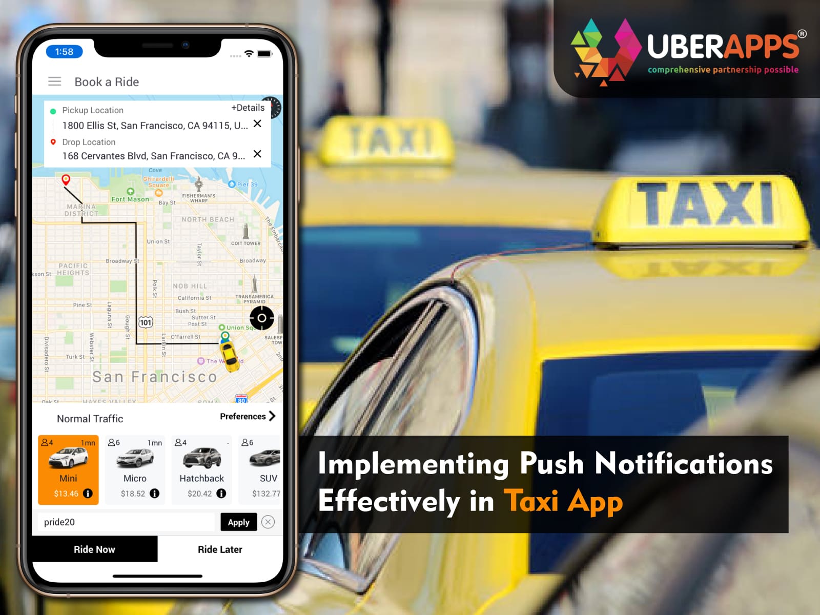 Implementing Push Notifications Effectively in Taxi App