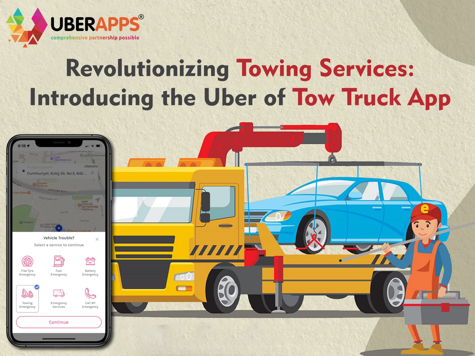 Revolutionizing Towing Services: Introducing the Uber of Tow Truck App