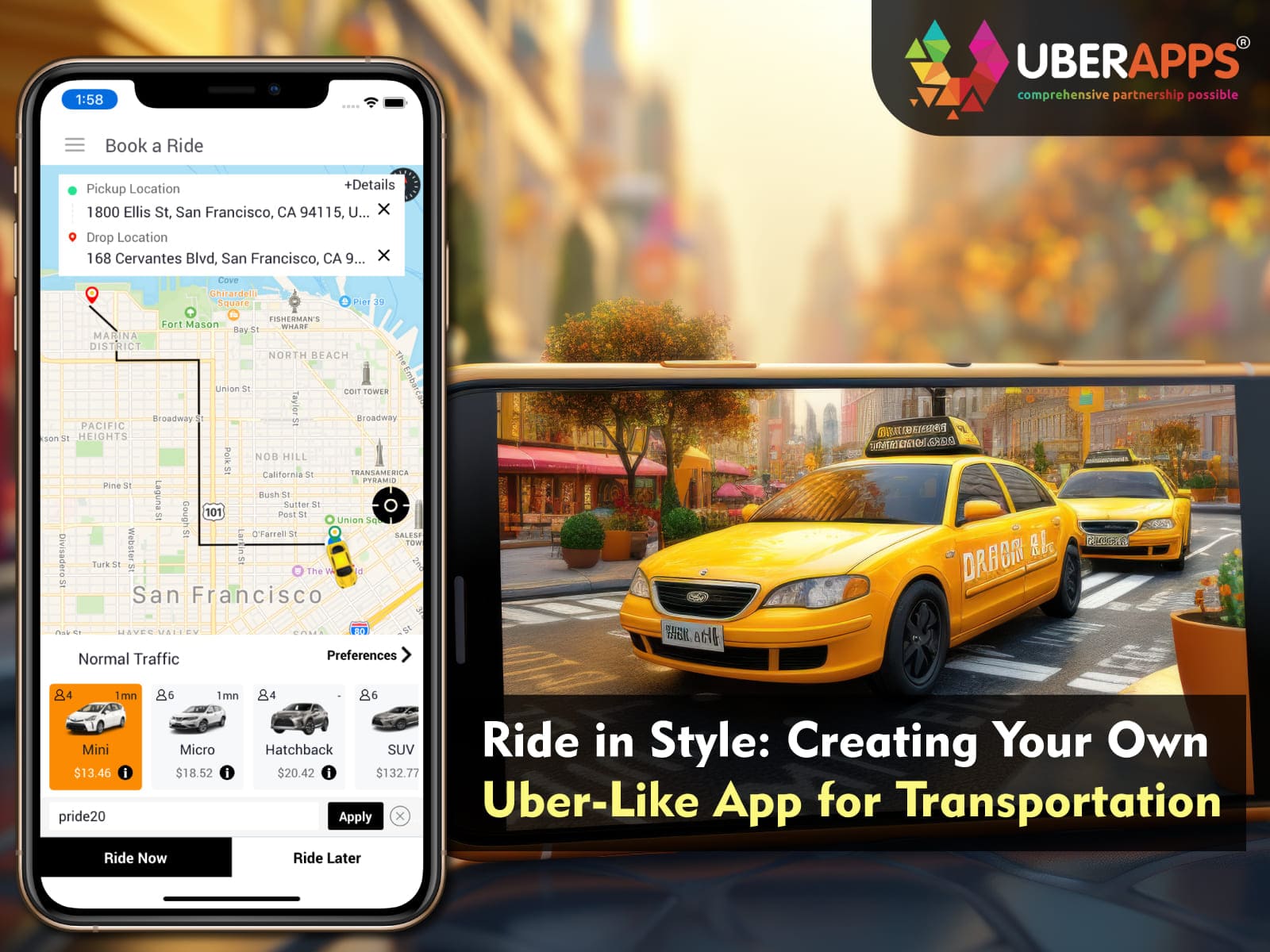 Ride in Style: Creating Your Own Uber-Like App for Transportation