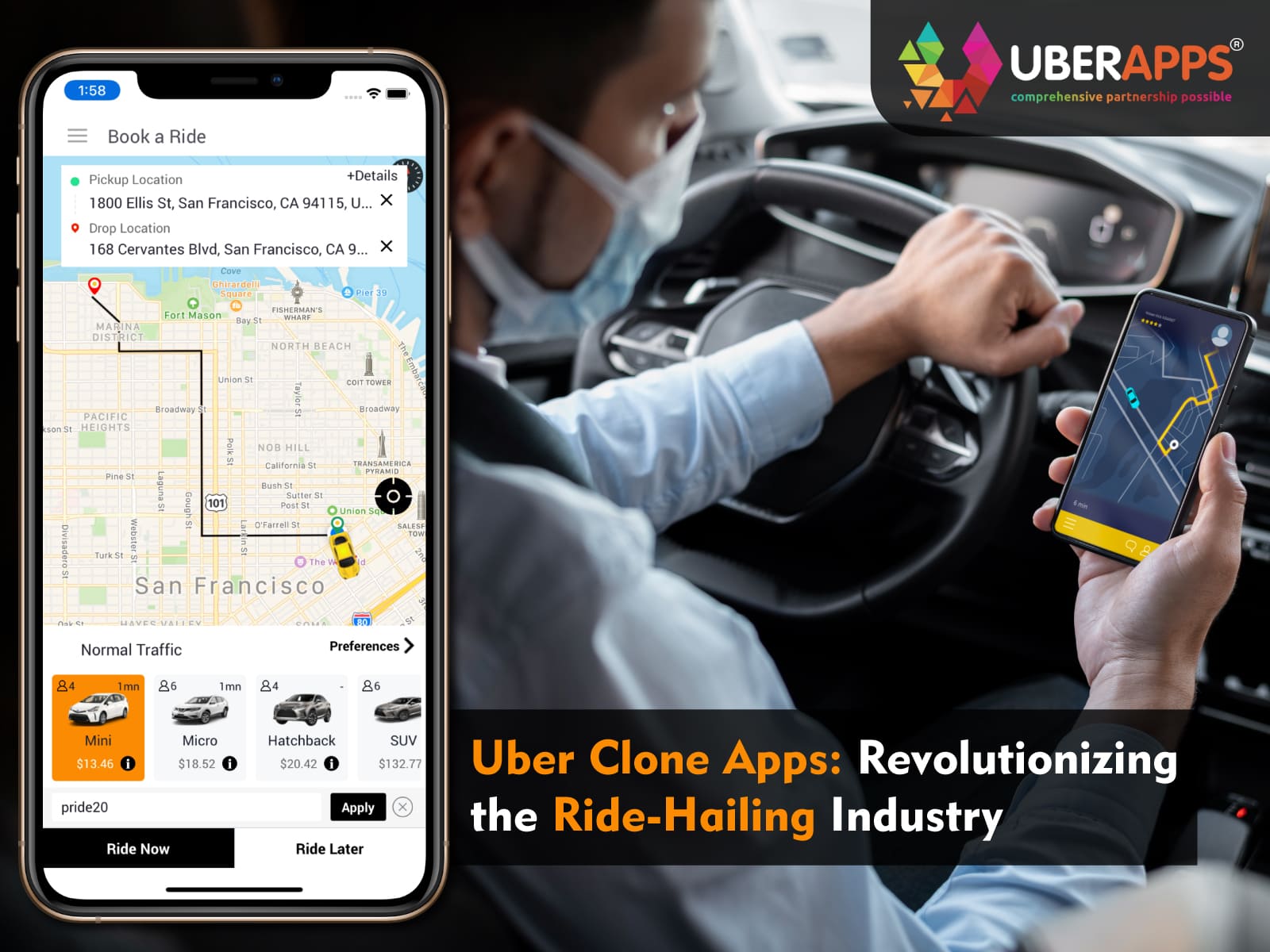Uber Clone Apps: Revolutionizing the Ride-Hailing Industry