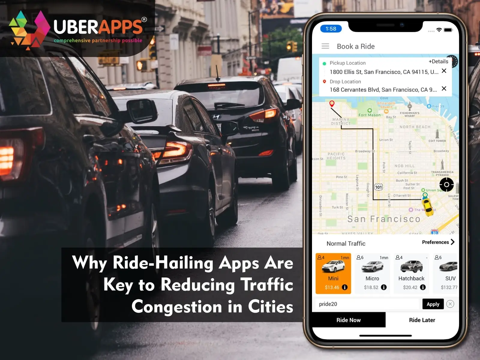 Why Ride-Hailing Apps Are Key to Reducing Traffic Congestion in Cities